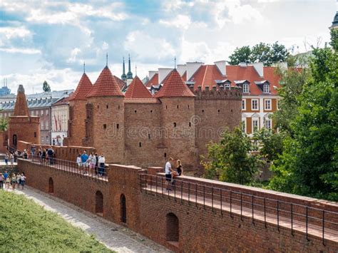 Warsaw Barbican Defensive Fortress of the City Editorial Image - Image ...