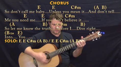 Dive (Ed Sheeran) Guitar Cover Lesson in E with Chords/Lyrics - YouTube