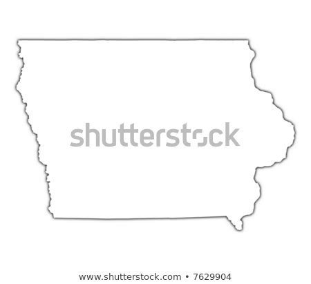 Iowa Outline Vector at Vectorified.com | Collection of Iowa Outline ...