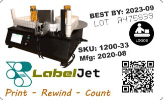 Industrial Inkjet Roll Label Printer LabelJet - Print Your Own Labels