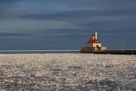 Lighthouse in Winter Photograph by Ron Read - Fine Art America