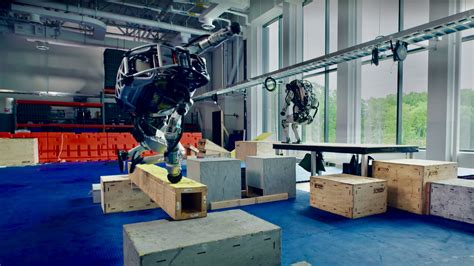 Watch Boston Dynamics’ Atlas Robot Crush a New Parkour Course