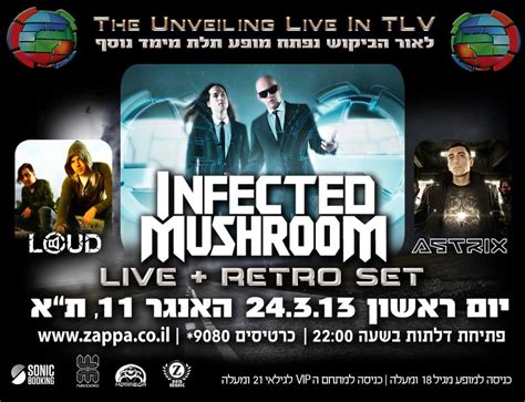 Infected Mushroom @ Israel, Tel Aviv – The Unveiling Live In TLV Hangar ...