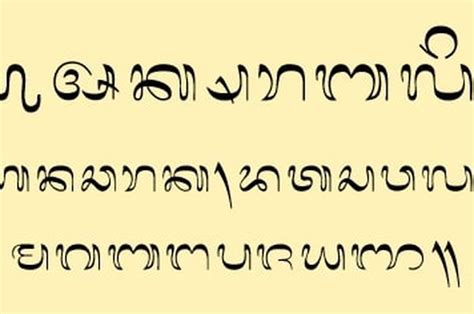 Mengenal Aksara Bali Lengkap dengan Arti dan Aturan dalam Penulisannya - Semua Halaman - Sonora.id