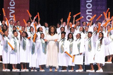 Oprah Winfrey academy's pupils excel with 100% university-entry passes