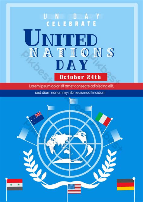 United Nations Day National Flags | PSD Free Download - Pikbest