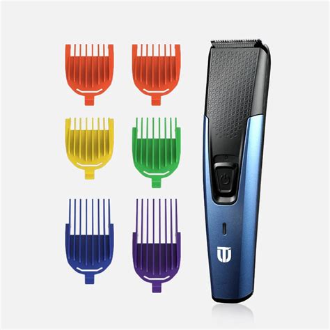 Cordless Rechargeable Precision Beard Trimmer with Easy Color Coded Guide Combs – UTRUST