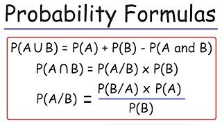 Probability Formulas Symbols u0026 Notations - Marginal... | Doovi