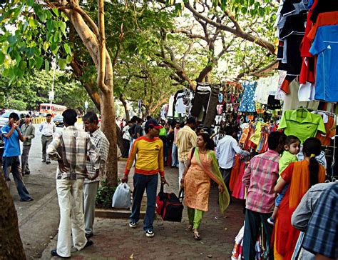 Stock Pictures: Fashion Street in South Mumbai