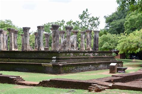 Ruins of Temple at Polonnaruwa Stock Image - Image of polonnaruwa, city ...