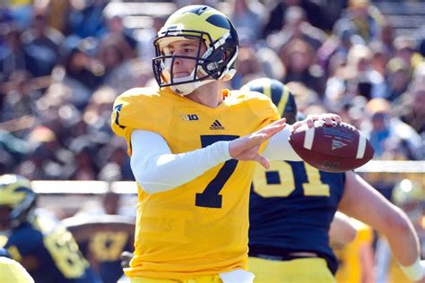 Michigan Football Spring Game: Breaking down the pending quarterback ...