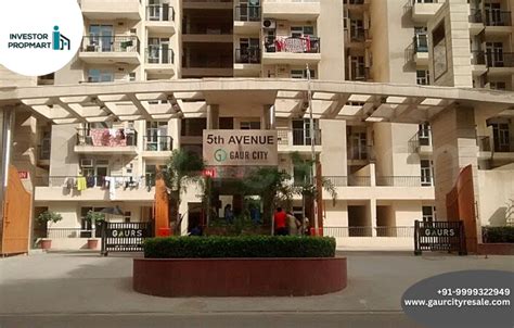 Gaur City Resale, Gaur City 2 Resale Flats, 2-4 BHK Apartments & Commercial Properties