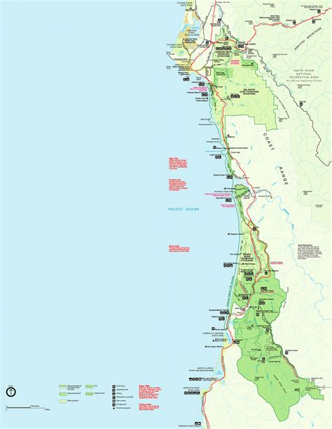 Where Is The Redwood Forest In California On A Map | Printable Maps