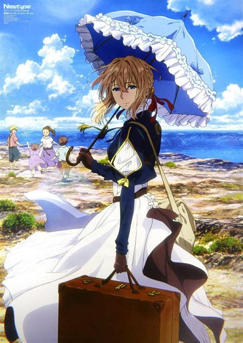 Violet Evergarden movie poster/ rare animage 2020 issue cover, Hobbies & Toys, Memorabilia ...