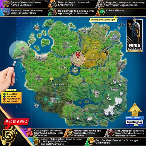 Fortnite Midas Challenges Guide & Cheat Sheet! - Pro Game Guides