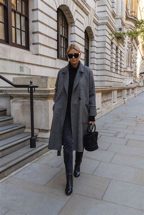 Long Grey Coat - Emma Hill