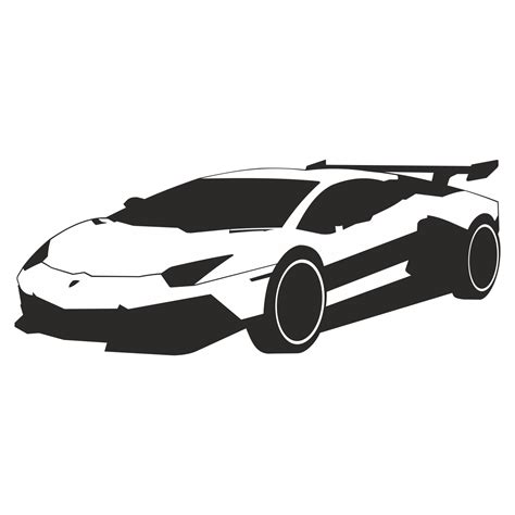 Vector for free use: Lamborghini vector