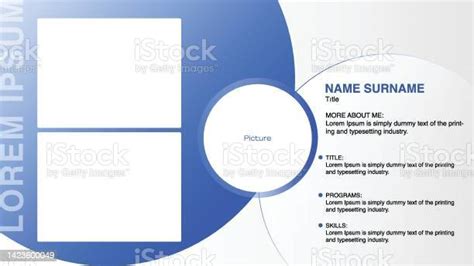 About Us Template Design Stock Illustration - Download Image Now - About Us, Activity ...