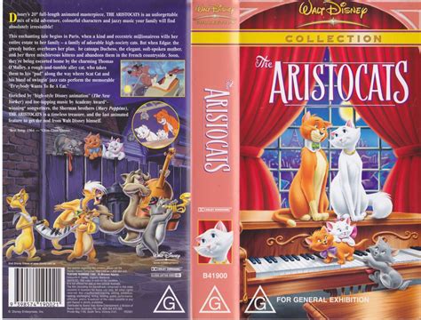 THE ARISTOCATS COLLECTION WALT DISNEY VHS VIDEO PAL~ A RARE FIND