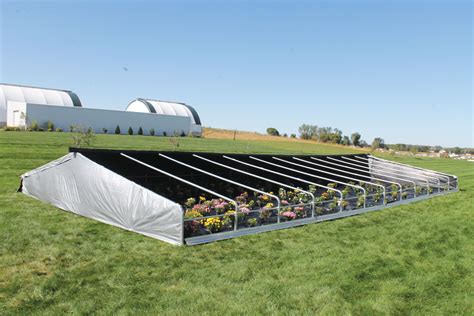 GrowSpan Low Pro High Tunnel Covered in Garden & Greenhouse | GrowSpan