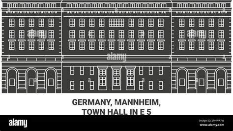 The evolution of mannheims town hall hi-res stock photography and images - Alamy