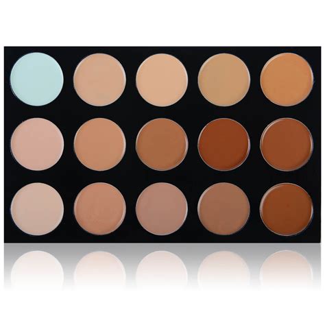 SHANY Masterpiece 15 Color Foundation, Concealer, Camouflage Palette/Refill - TONED | Foundation ...