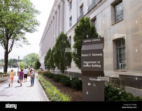 US Department of Justice building - Washington, DC Stock Photo - Alamy