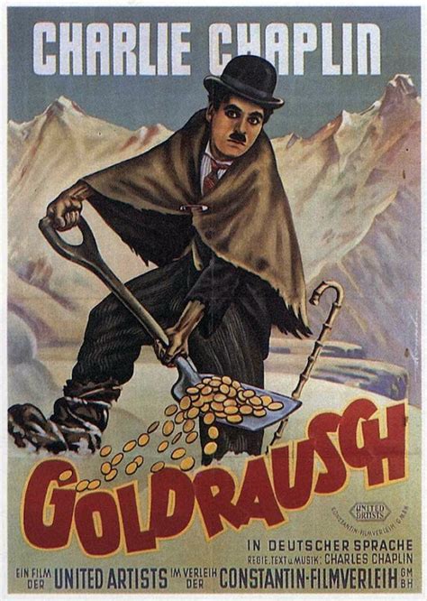 Charlie Chaplin The Gold Rush Movie Poster | Etsy