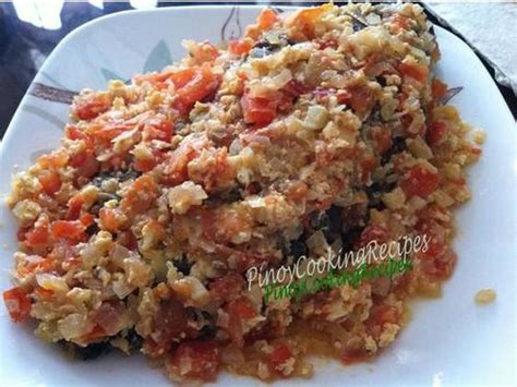 Sarciadong Tilapia (Fish Sarciado) - PinoyCookingRecipes