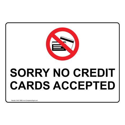 Credit Cards Accepted Here