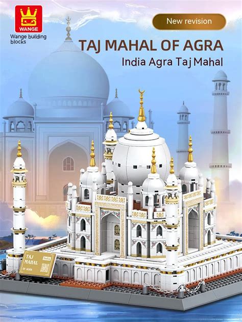 Building Blocks Set World's Great Architecture Taj Mahal Model Kits ...