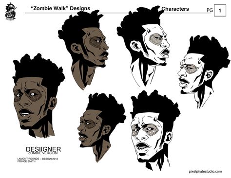 Zombiewalk Animation on Behance