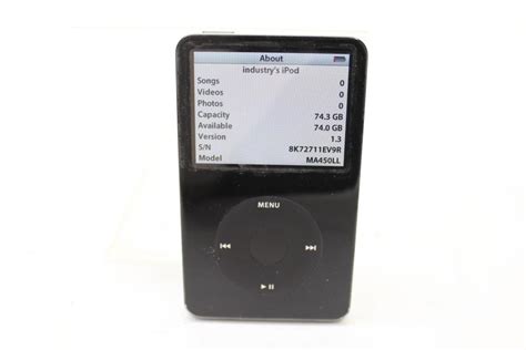 Apple IPod Classic, 5th Gen, 80GB, A1136 | Property Room