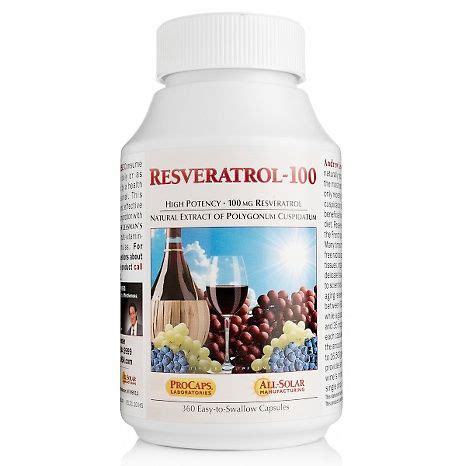 Resveratrol - 100 at HSN.com | Resveratrol, Andrew lessman, The 100