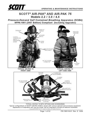 Scott Scba Parts Diagram - General Wiring Diagram