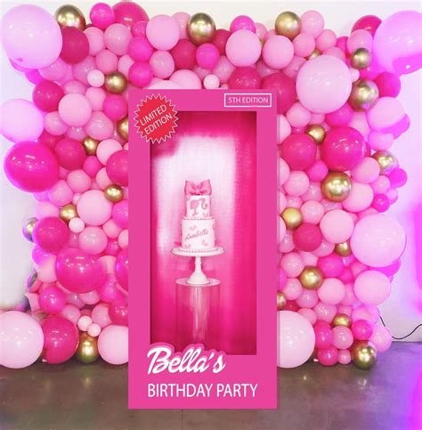 Giant Personalized Doll Box PRINTABLE birthday party | Etsy | Barbie birthday party, Barbie ...