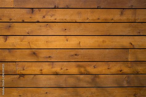 Cedar Wood Planks Wall Background Stock Photo | Adobe Stock