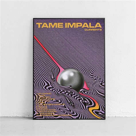 Tame Impala / Currents / Album Art Poster Print / Wall Art / | Etsy