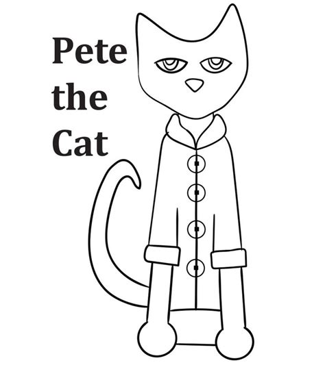 Top 21 Free Printable Pete The Cat Coloring Pages Online