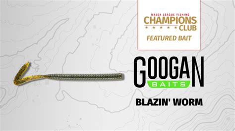 Featured Bait: Googan Baits Blazin’ Worm - Major League Fishing