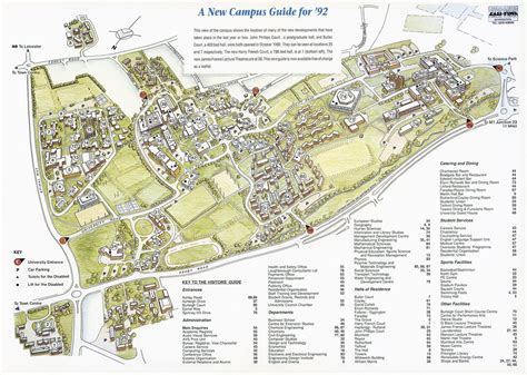 Loughborough University Campus Map | Campus Map