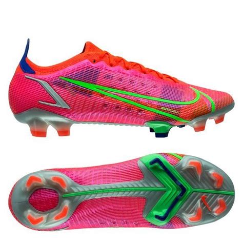 Nike Mercurial Vapor 14 Elite FG Spectrum - Bright Crimson/Metallic Silver