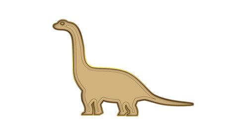 Dinosaur Brontosaurus Cutout - Free image on Pixabay