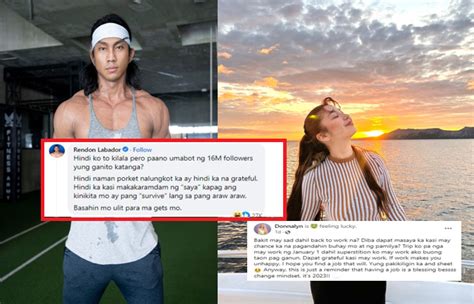 Rendon Labador Slams Donnalyn Bartolome: "Paano umabot ng 16M followers yung ganito katanga ...