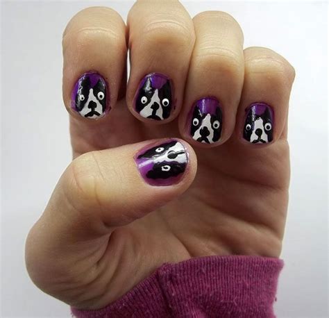 14 Manicures With Boston-Themed Nail Art | Nail polish, Nail art, Hair ...