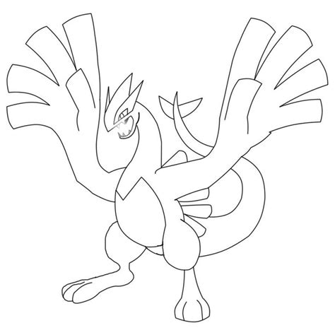 full size pokemon lugia coloring books free downloads #pokemon #lugia # ...