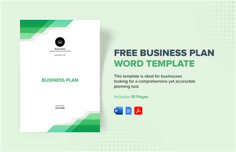 FREE Business Plan Word - Template Download | Template.net