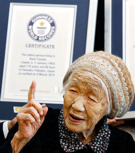 116-year-old Japanese woman crowned the world's oldest person by Guinness Book of World Records ...
