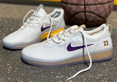 Nike SB Nyjah Free 2 Lakers Release Date - Sneaker Bar Detroit