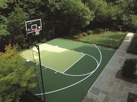 Backyard Basketball Courts - Outdoor Residential | AllSport America